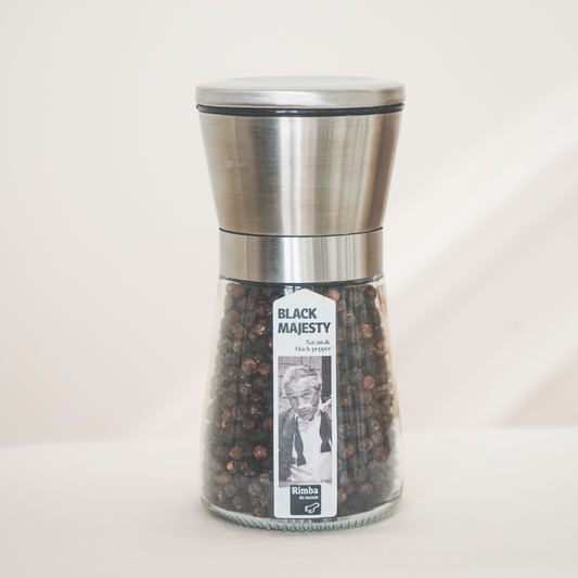 Black Majesty organic Sarawak black pepper by Rimba du Monde
