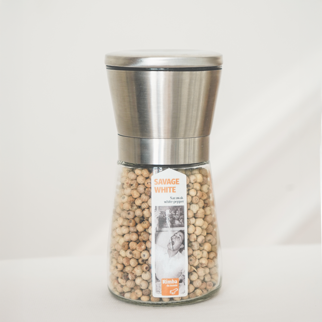 Organic Sarawak White Pepper by Rimba du Monde